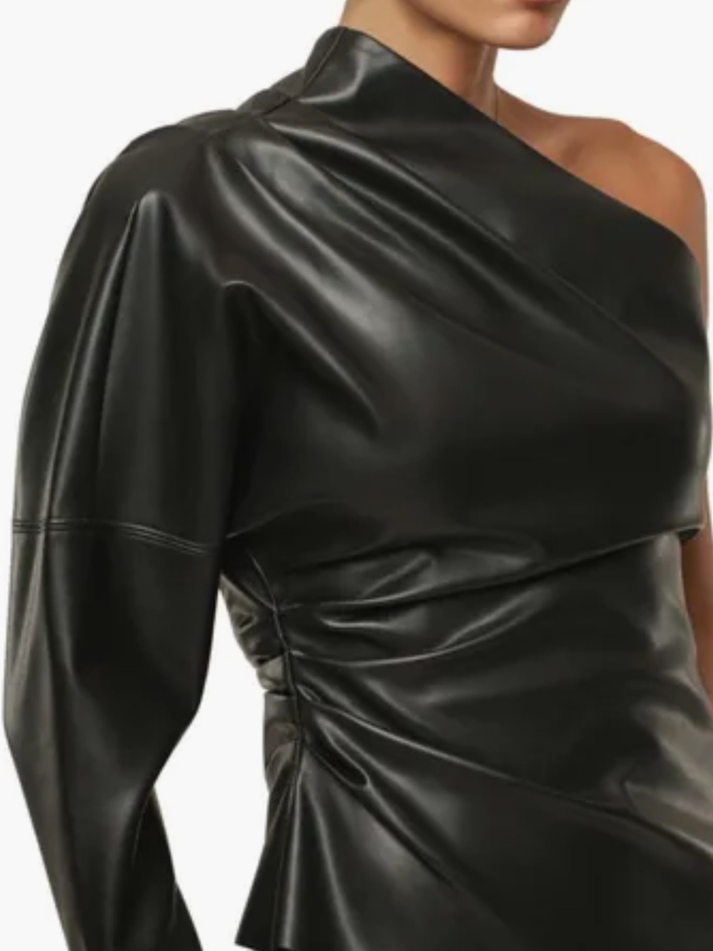 Jluxlabel Demi One Shoulder Top - Picture 2 of 4